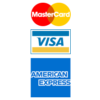 Mastercard, VISA, American Express